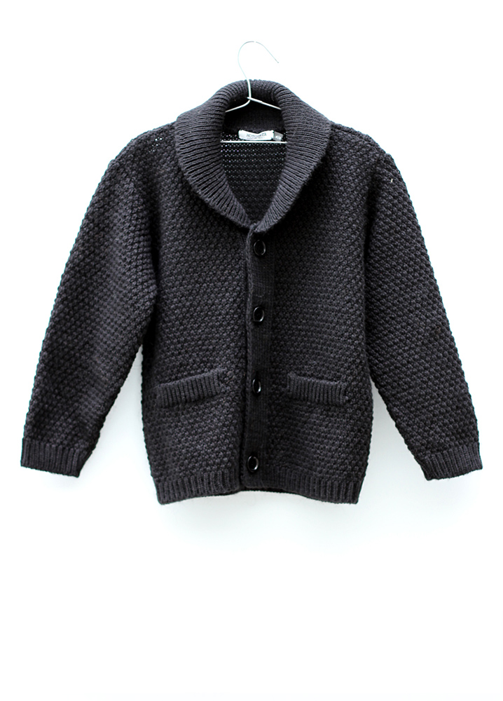 Knitted Cardigan Black – MOTORETA